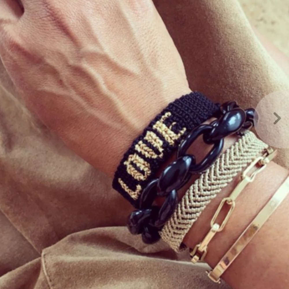 Maison Irem cotton bracelets brand new